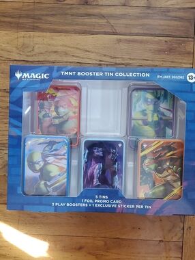 Magic The Gathering TMNT Tin Collection *Empty Tins Only*
